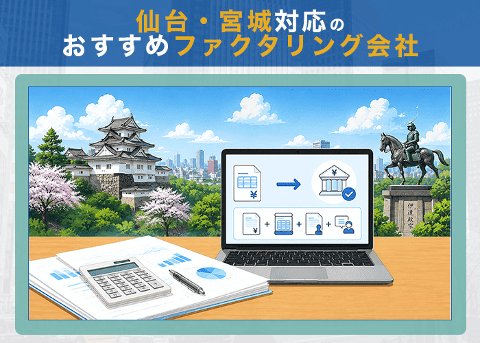 仙台・宮城対応のおすすめファクタリング会社