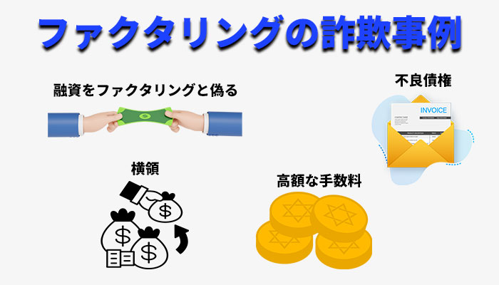 ファクタリングの詐欺事例