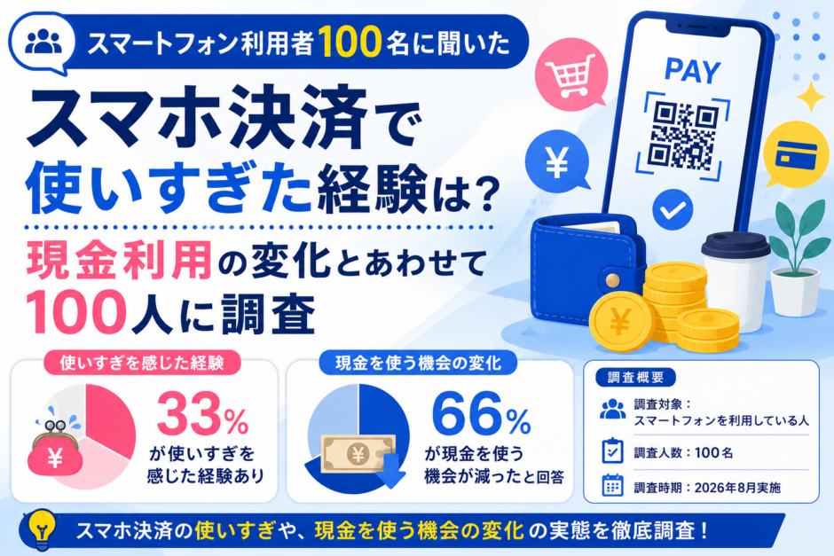 スマホ決済で使いすぎた経験は？