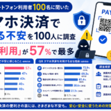 スマホ決済で感じる不安を 100 人に調査