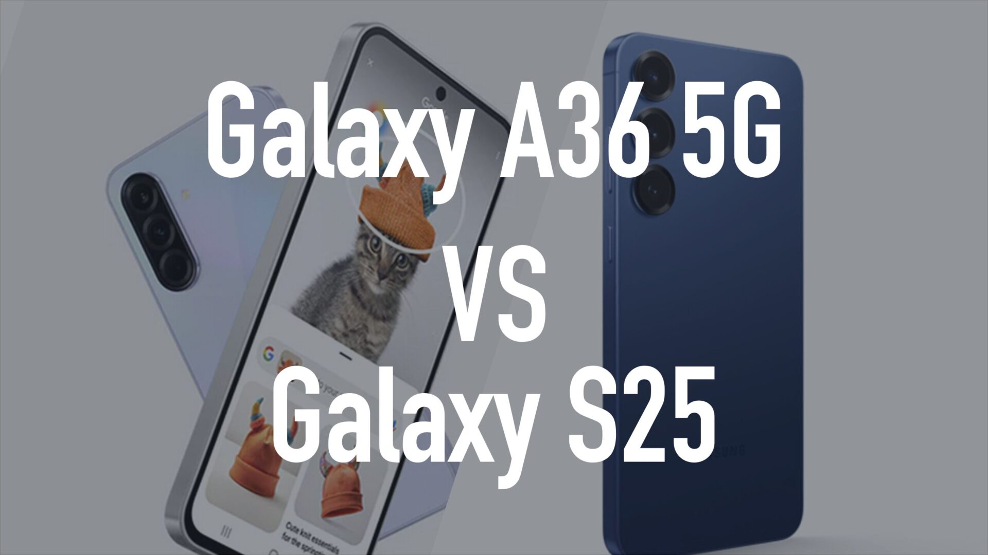 Galaxy A36 5GとGalaxy S25の違いを比較。選び方を解説。 | 通信