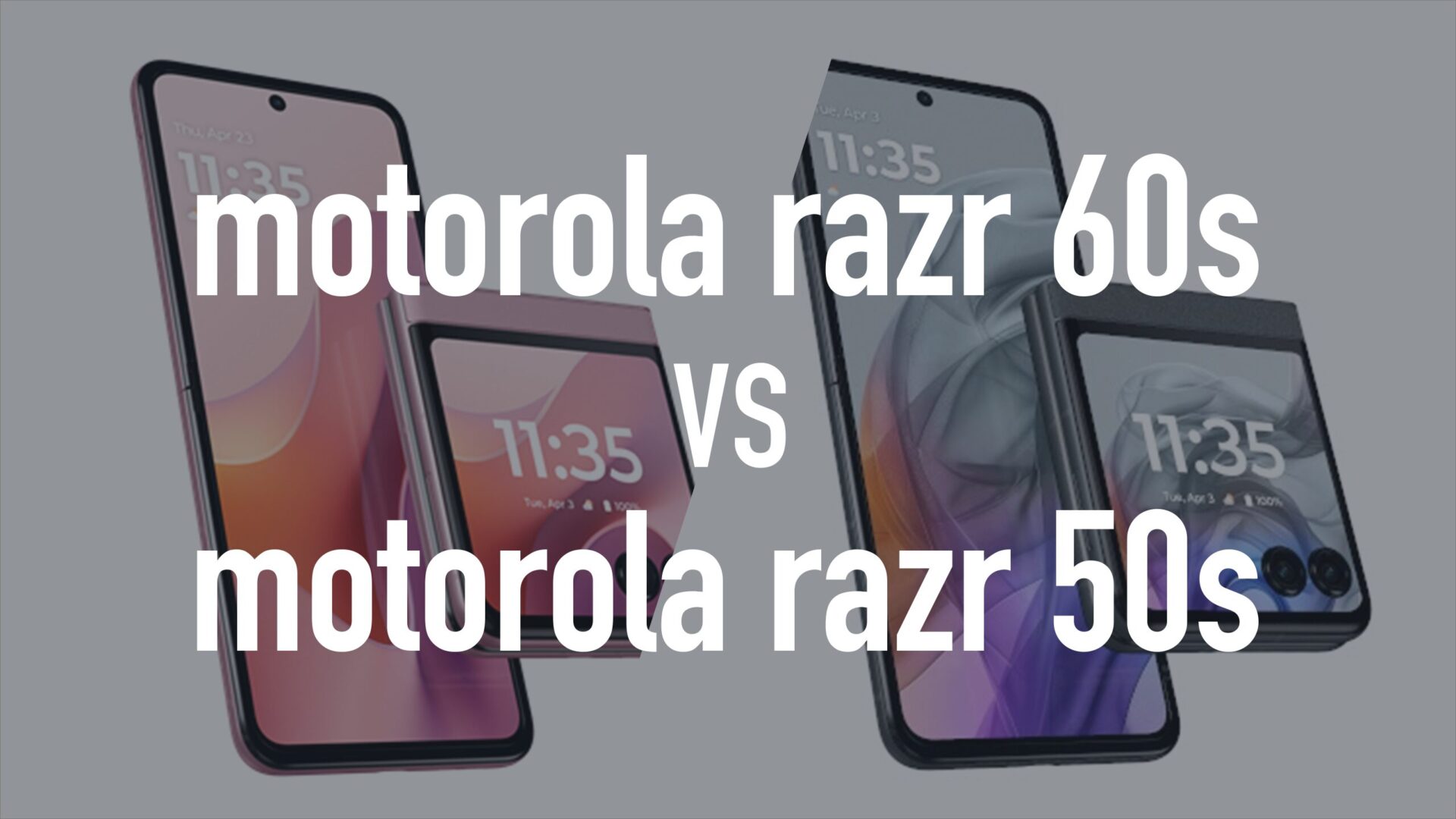 ソフトバンク版のmotorola razr 60sと50sの違いを比較。 | 通信