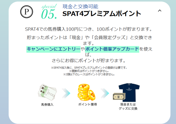 SPAT4プレミアムポイントと交換可能なアイテム一覧