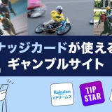 ナッジカードが使えるギャンブルサイト