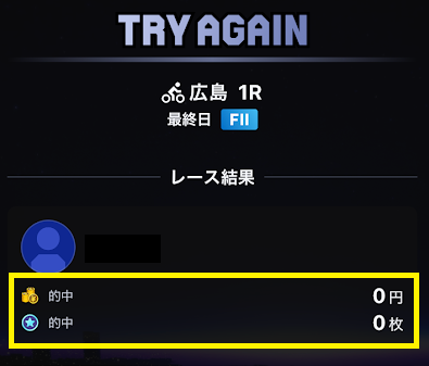 競輪は負けることもある