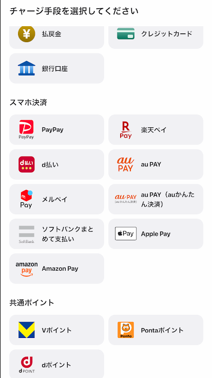 ギャンブルサイトのチャージ方法