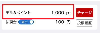 まずは「デルカポイント」になる