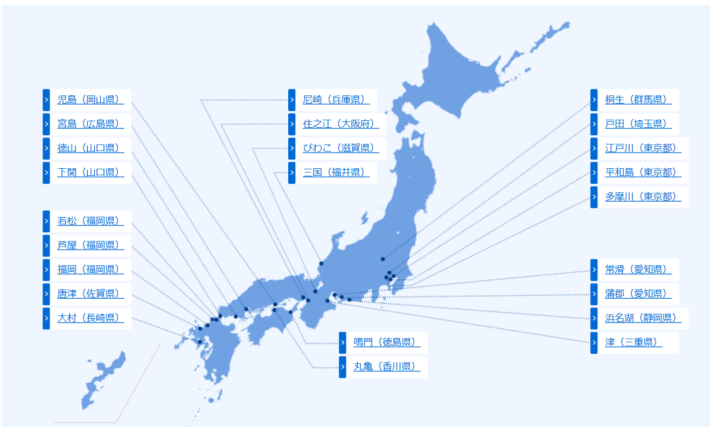 全国のボートレース場一覧