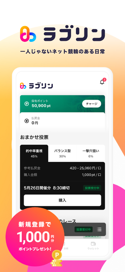 ラブリンの新規登録キャンペーン