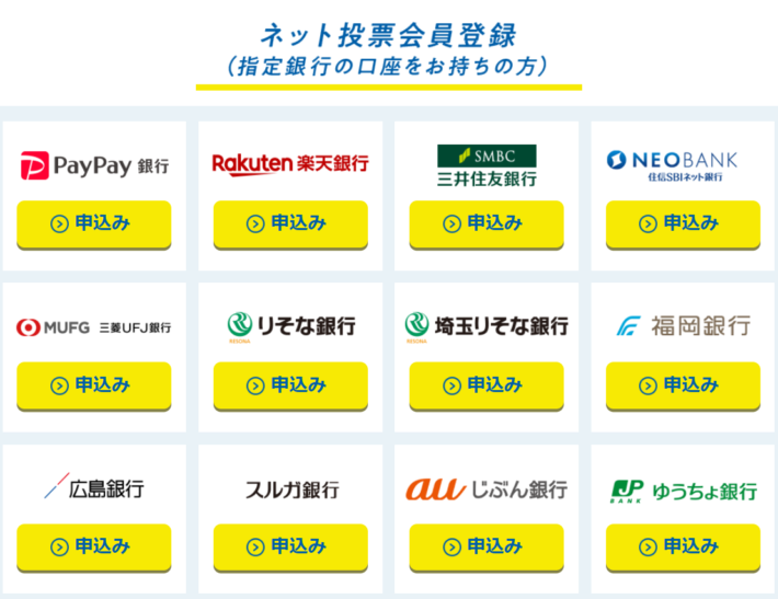 テレボートの入金方法