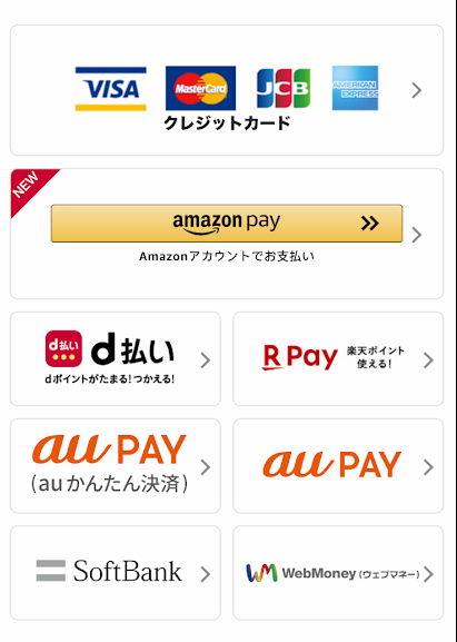 netkeirinの予想ポイントチャージ画面