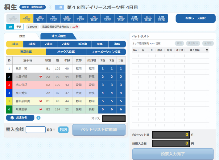 公式投票サービスのテレボート