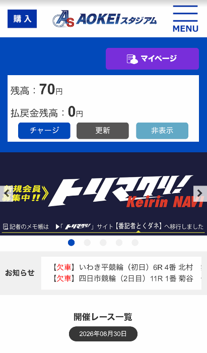 アオケイスタジアム
