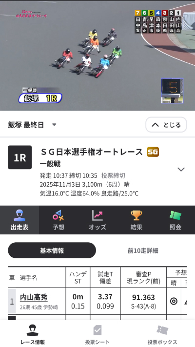 オートレースと競輪に投票できるウィンチケット