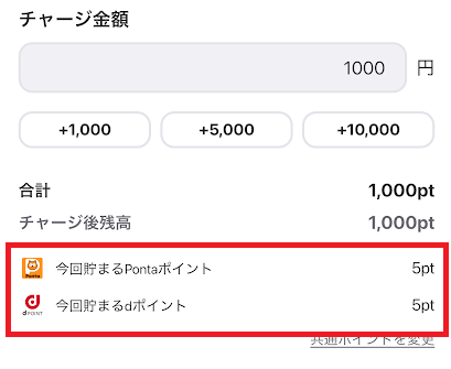設定によりさらに0.5%上乗せすることも可能